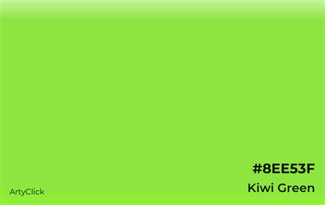 Kiwi Green Color | ArtyClick