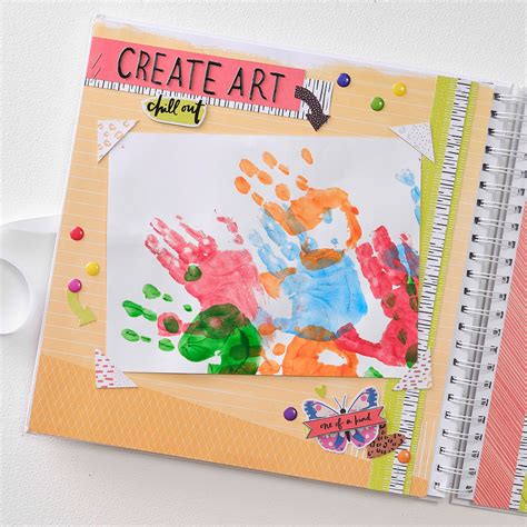 How to Make a Children's Artwork Scrapbook | Hobbycraft