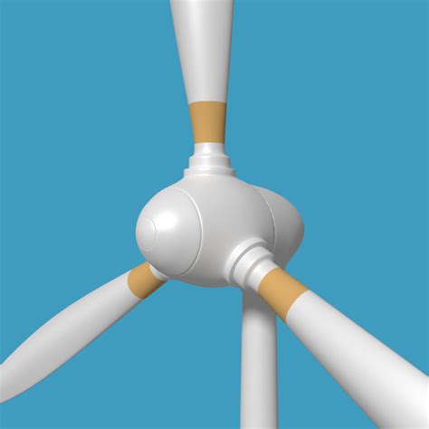 3d wind turbine model