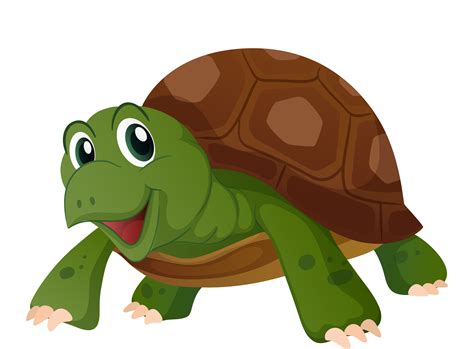 Turtle Clipart Clipart Smiling Cartoon Style Tortoise Clipart 718 ...