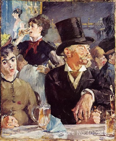 At the Cafe Concert by Edouard Manet paintings For sale Home Decor Hand ...