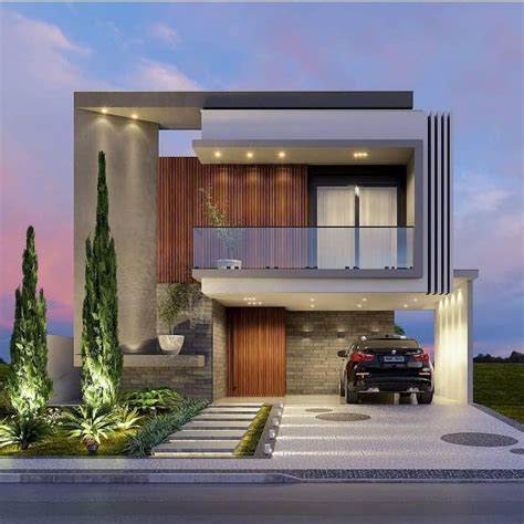 33 Lovely Modern Villa Exterior Design Ideas Luxury Look | House front ...