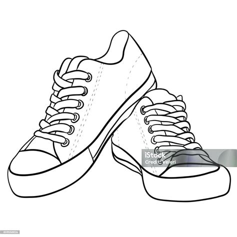 Sneakers Drawing