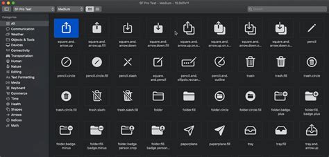 SF Symbols : How to use system icons for Apple platforms with different ...