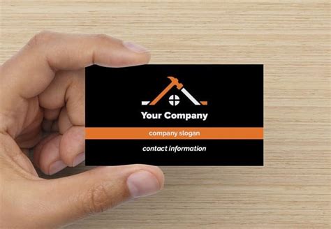 Best Construction Business Cards Designs