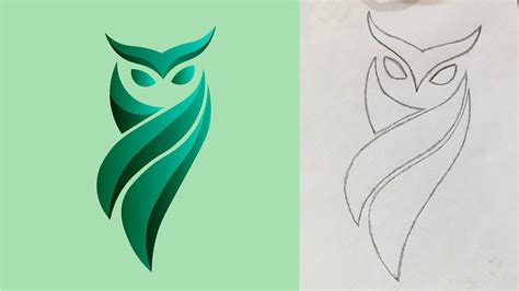 Logo Green Owl on Behance