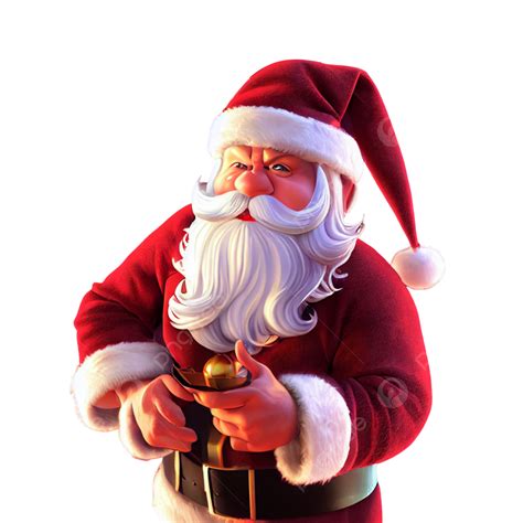 Santa Claus With A White Beard, Santa, Santa Claus, Christmas PNG ...