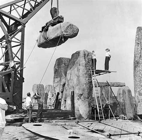 Photograph by Christopher Chippindale: Restoring Stonehenge The ...