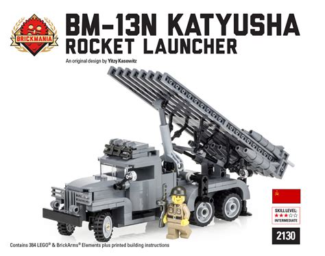 BM-13N Katyusha - Rocket Launcher - Brickmania Toys