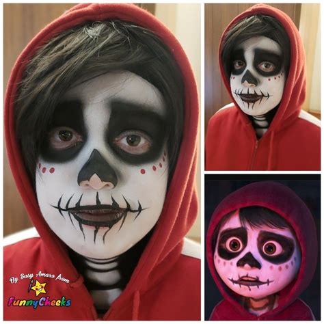 Coco movie face painting | Face painting halloween, Halloween makeup ...