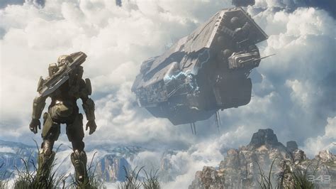 Master Chief Ascends - Halo 4 HD Sci-Fi Wallpaper