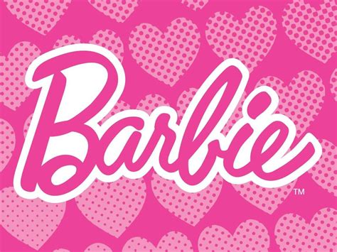 Fondos De Barbie Logo by Melisa Padberg | Barbie logo, Barbie images ...