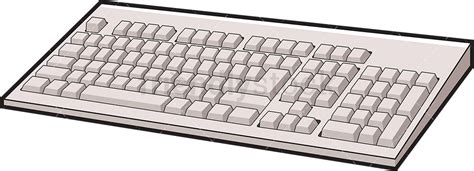 Keyboard Picture Cartoon - Cartoon keyboard is a cartoon color font ...