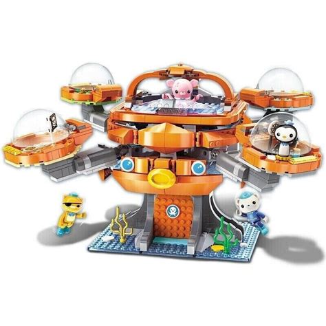 Octonauts lego Octopod Octopus Playset Barnacles Kwazii Peso Inkling ...