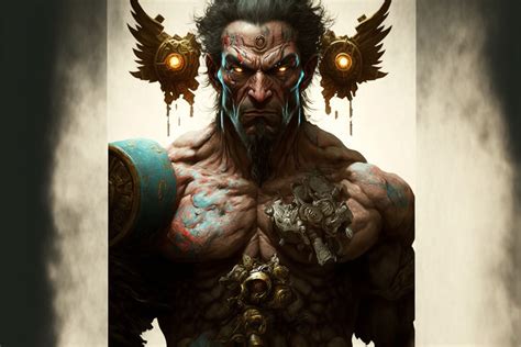 Ancient chinese god of thunder by nhanvatwiki on DeviantArt