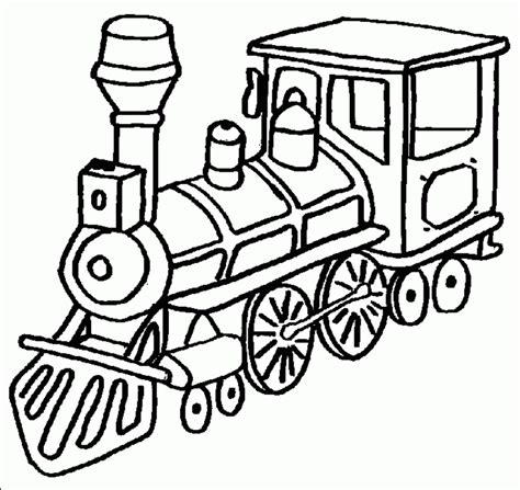 Train Printable Coloring Pages