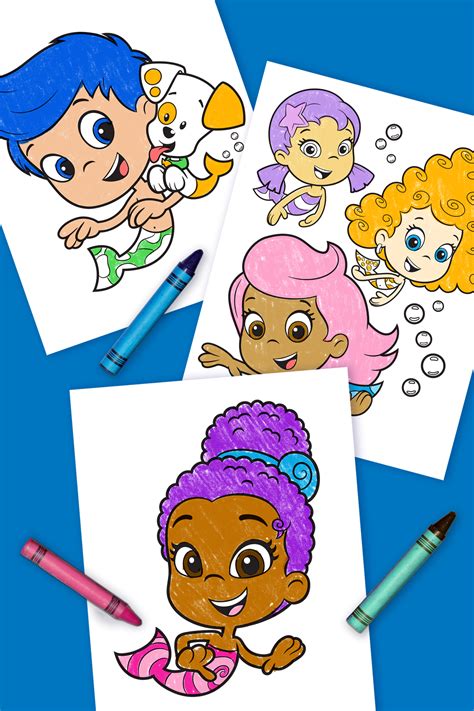 Meet Zooli Bubble Guppies Coloring Pages | Nickelodeon Parents