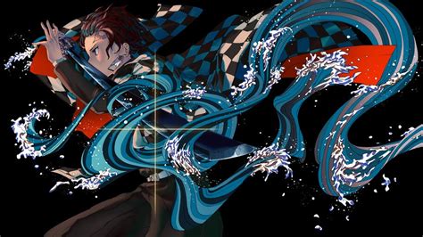 Tanjiro, Water, Breathing, Kimetsu no Yaiba, 8K, #3.1433 Wallpaper