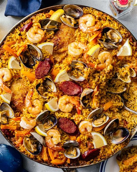 Traditional Spanish Paella Recipe Seafood | Besto Blog