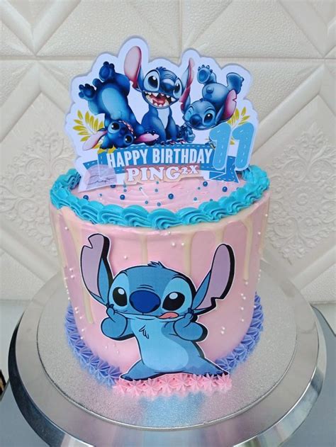 Stitch cake design in 2022, Stitch cake, Cute birthday cakes, Birthday ...