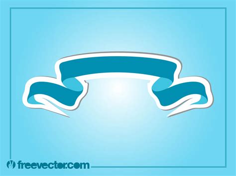 Ribbon Sticker Vector Vector Art & Graphics | freevector.com