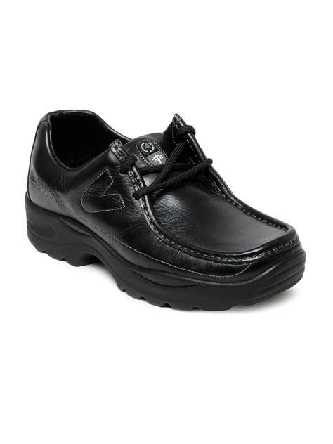 Buy Woodland Men Black Leather Casual Shoes - Casual Shoes for Men ...