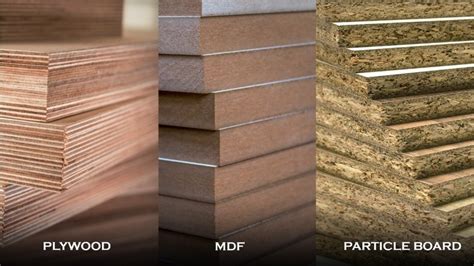 Plywood Vs Particle Board Vs MDF: Pros, Cons & Differences - Arrivae