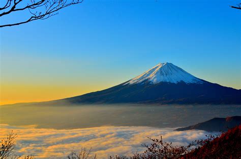 Mount Fuji Sunrise Wallpaper, HD Nature 4K Wallpapers, Images and ...