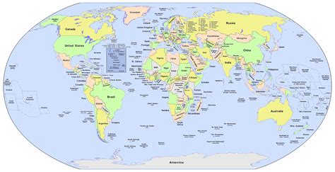 A Map Of The World With Names – Topographic Map of Usa with States