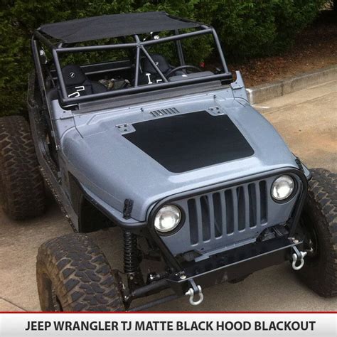 Custom jeep wrangler hood decals