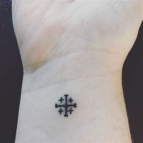 Jerusalem Cross #razzouktattoo | Catholic tattoos, Inspirational ...