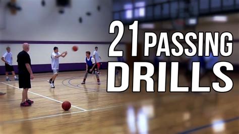 21 Basketball Passing Drills for Coaches