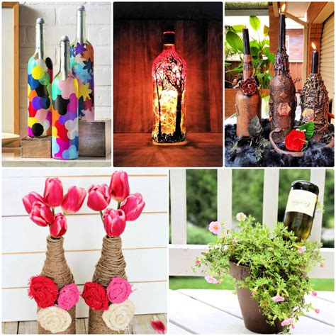 25 Easy DIY Wine Bottle Crafts and Upcycling Ideas