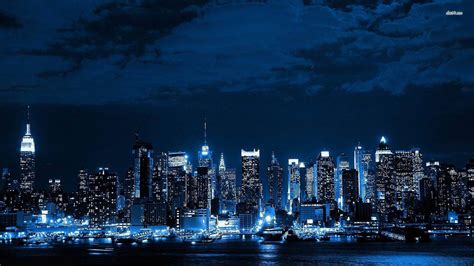 New York Night Skyline Wallpapers - Wallpaper Cave