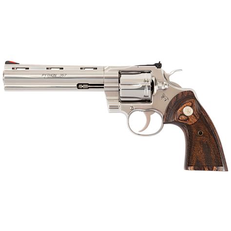 Colt Python 357 Magnum 6in Stainless Revolver – 6 Rounds – In stock ...