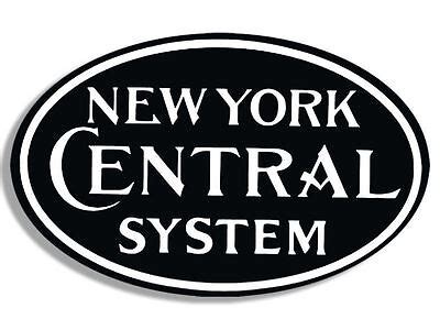 5" new york central system railroad logo seal sticker decal | eBay