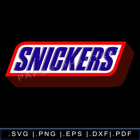 Snickers Chocolate Bar SVG Print File Candy Kids Sweets. Etsy in 2020 ...