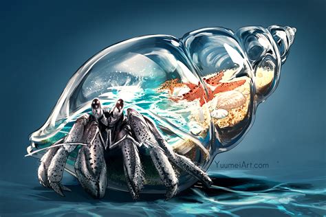 ArtStation - Worlds Within: Hermit Crab