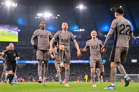 Tottenham player ratings vs Man City - Kulusevski, Son and Lo Celso ...