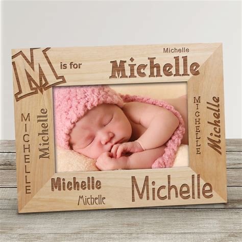 Personalized Name Frame | Unique Baby Gifts | GiftsForYouNow