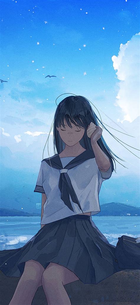 Sad Anime Girl Walking Resolution , Anime , , and Background, Sad Girls ...