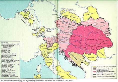 Habsburg Map Of Europe