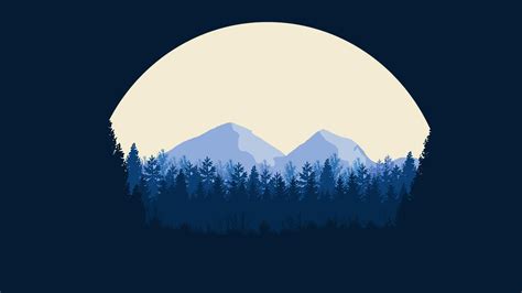 Mountains Minimalist Wallpapers - Top Free Mountains Minimalist ...