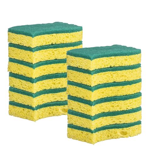 Scrub Sponges – Non-Scratch Kitchen Cleaning Sponges – Dish Washing ...