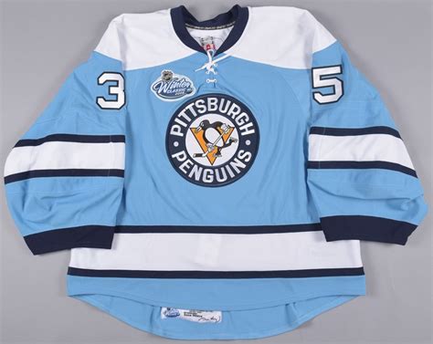 2008 Pittsburgh Penguins NHL Winter Classic 1st Period Game Worn ...