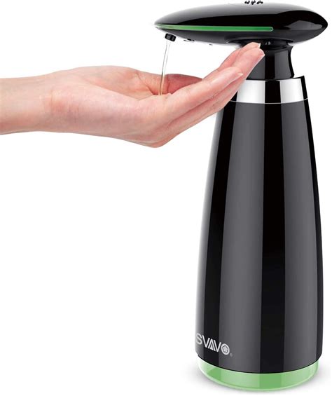 SVAVO Automatic Sensor Soap Dispenser - 11.8OZ Capacity Infared Motion ...