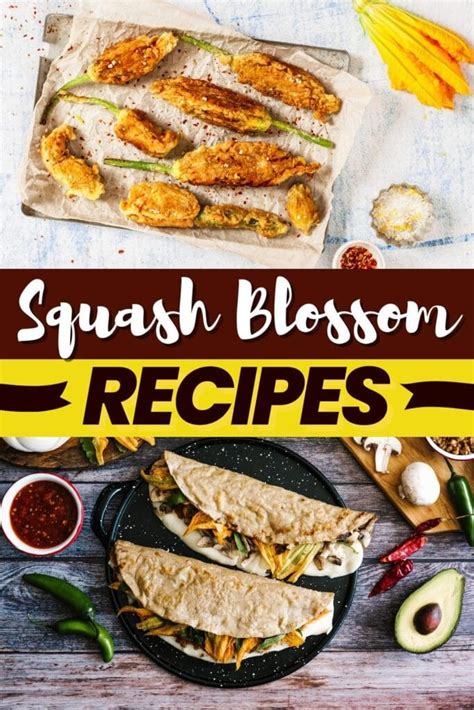 20 Simple Squash Blossom Recipes - Insanely Good