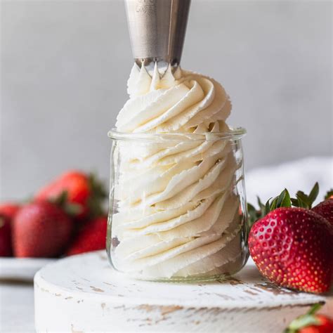 Homemade Whipped Cream - Live Well Bake Often