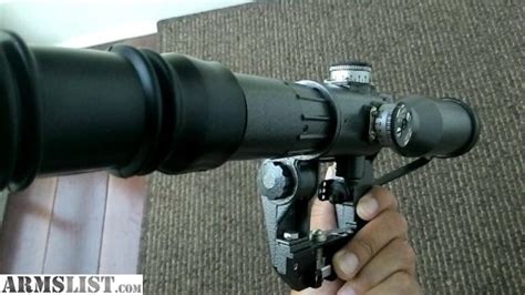 ARMSLIST - For Sale: AK47 Russian Sniper Rifle Scope 6x42D with ...