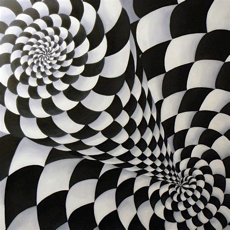 Vortex Delusions: New Cycle Of Paintings | Geometric design art ...